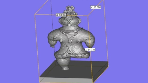 遮光器土偶 3Dデータ